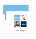Blue Thank You Block Note Cards Image 3 of 5